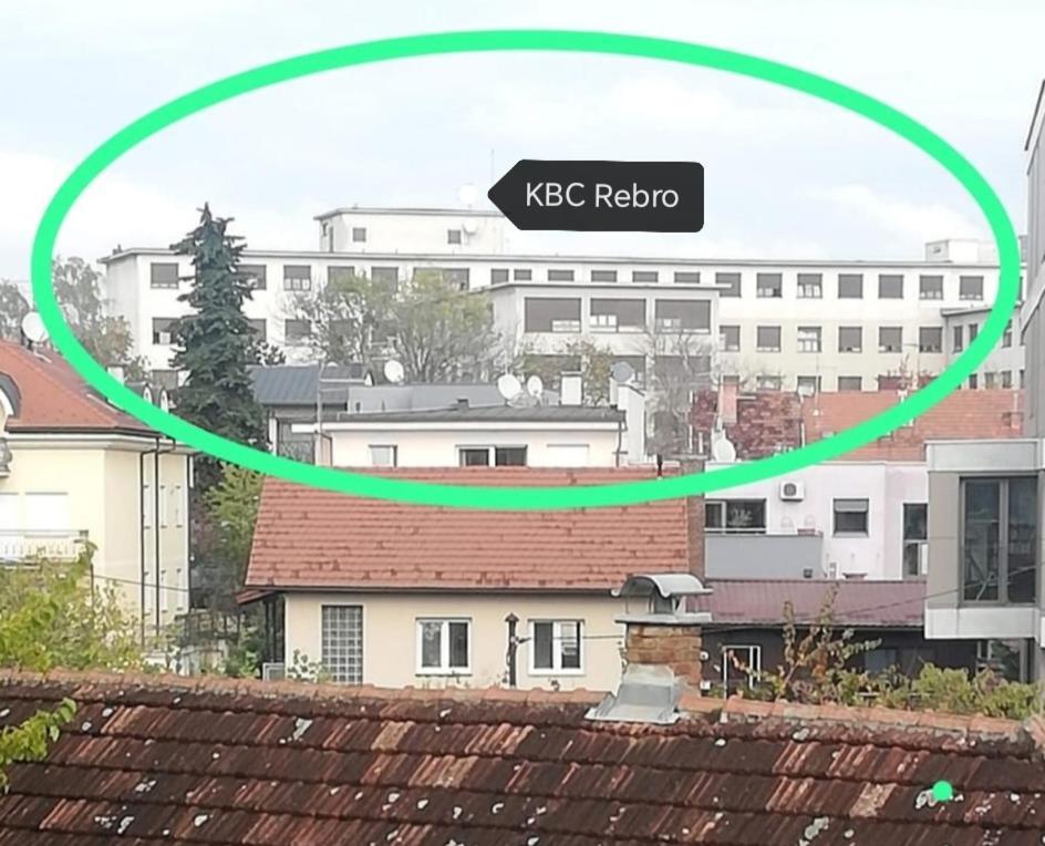Studio Apartman Jordanovac Rebro, 300 M Od Bolnice Rebro Zagreb Extérieur photo